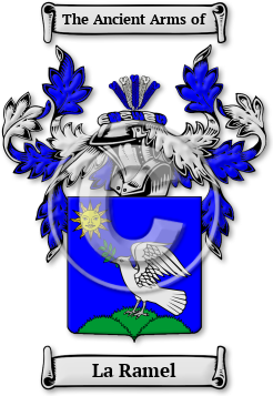 La Ramel Family Crest Download (jpg) Legacy Series - 150 DPI